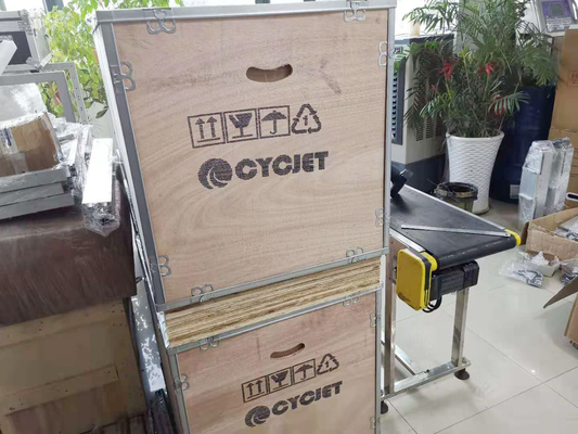 Industrial Handheld Inkjet Printer Product Information Printing for Wooden Case