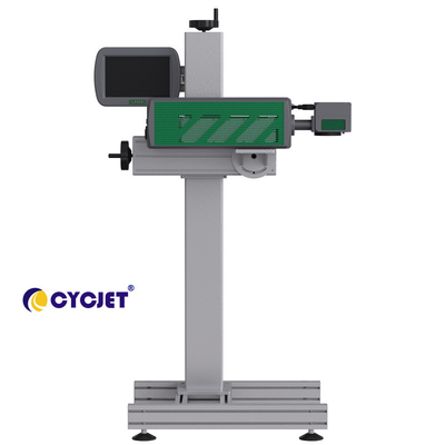 دستگاه علامت گذاری لیزری CYCJET LC30F Fly برای چاپگر علامت گذاری تاریخ بطری شیشه ای
